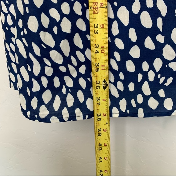 Commense Blue and White Maxi Sundress Size Small - Picture 8 of 11